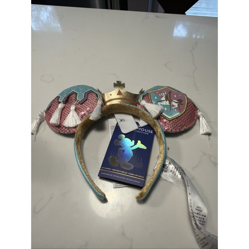 Disney Ears Headband Main Attraction Prince Charming Regal Carrousel